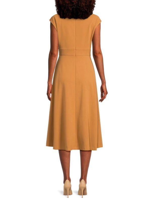 Calvin Klein Belted Midi Dress 2