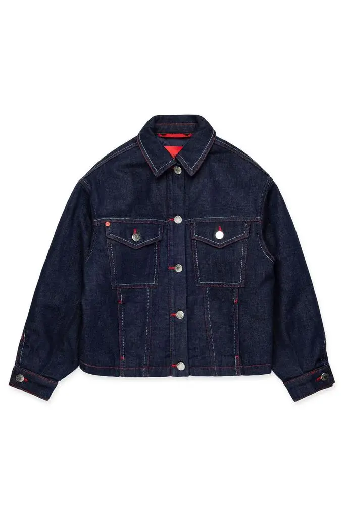 MAX&Co. Kids MAX&Co. Kids Logo Patch Denim Jacket