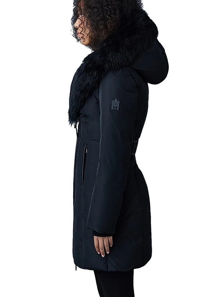 Mackage Kay Shearling-Collar Down Coat 4