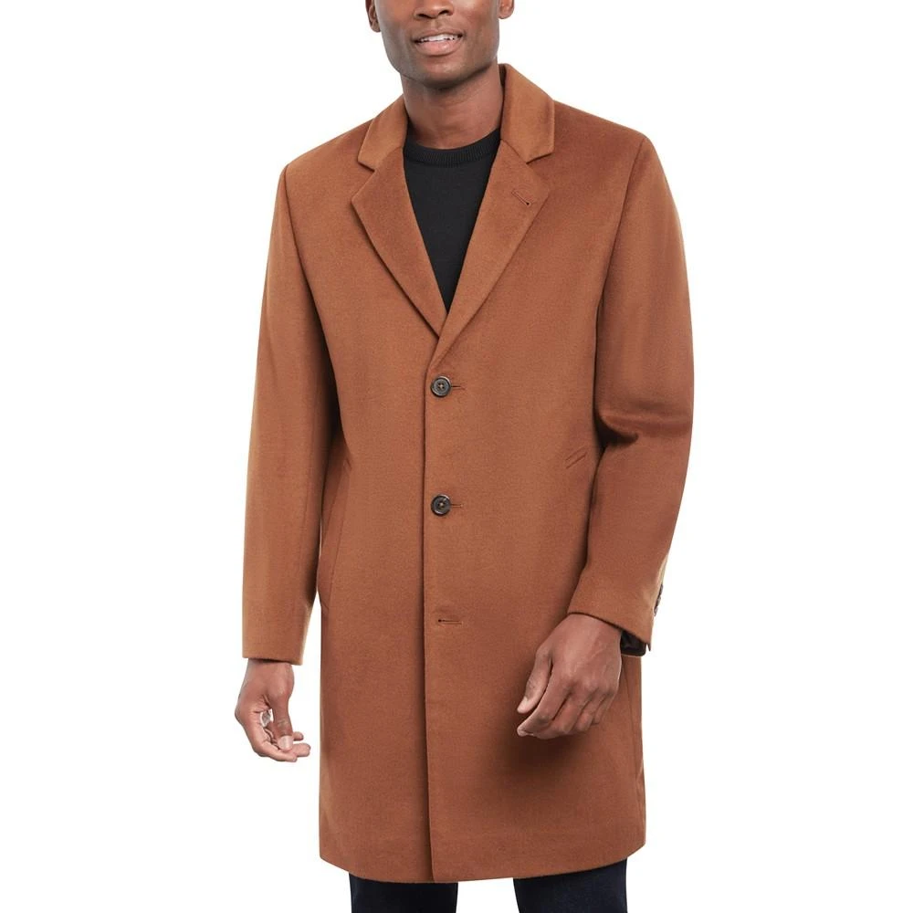 Michael Kors Michael Kors Men's Madison Wool Blend Modern-Fit Overcoat 3