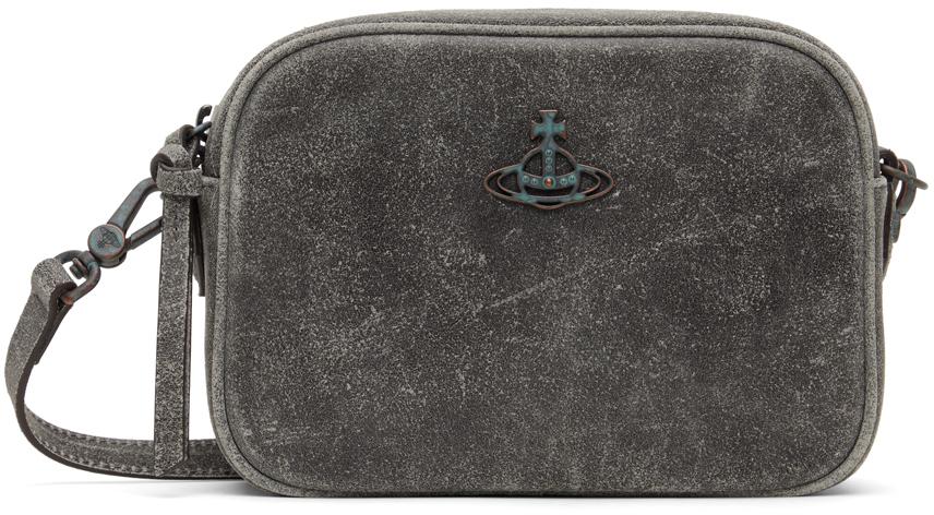 Vivienne Westwood Gray Anna Camera Bag