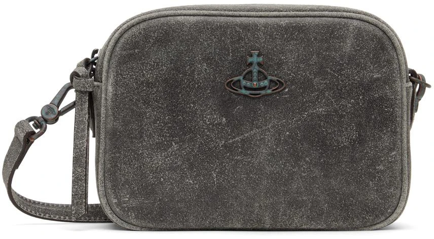 Vivienne Westwood Gray Anna Camera Bag 1