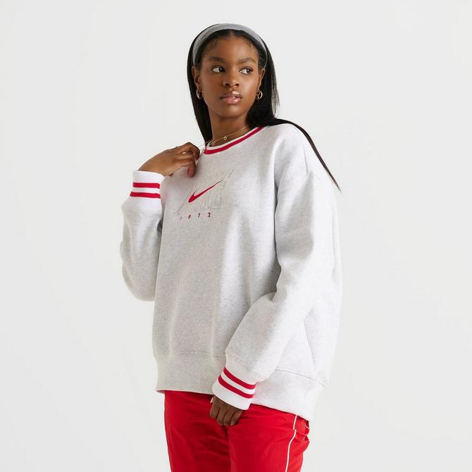 sportswear quilted fleece sweatshirt nike