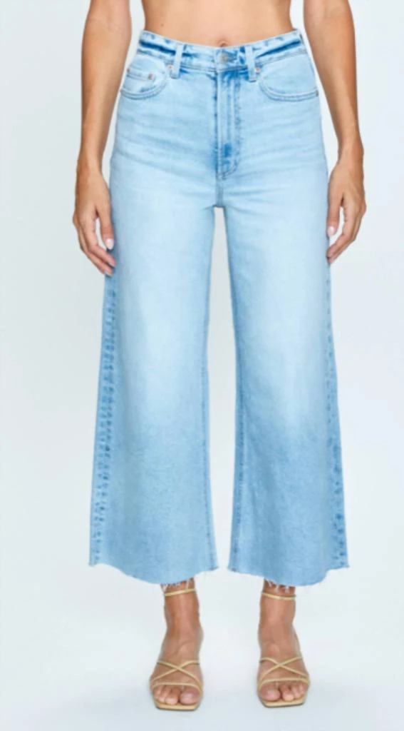 PISTOLA Pistola - LANA HIGH RISE ULTRA WIDE LEG CROP JEANS 1