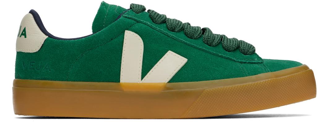 【関税込み】Campo Bold Sneakers - Veja - Leather - Green Amazon.com | Veja Women's Campo Sneakers, Full Clay, Green