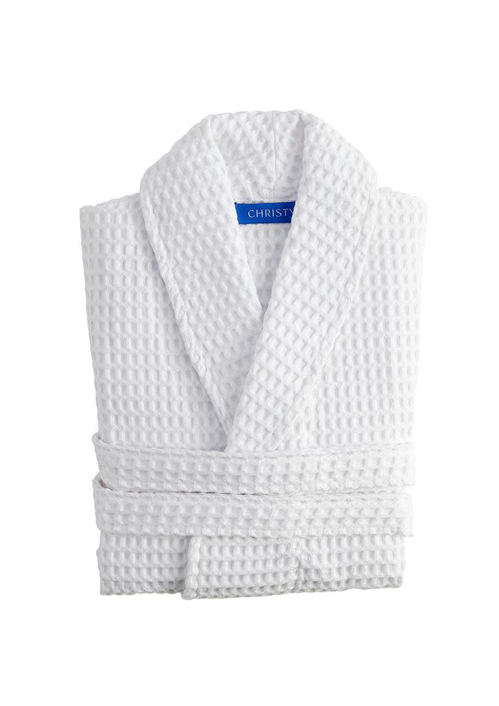 Christy Waffle kimono style bath robe small-medium