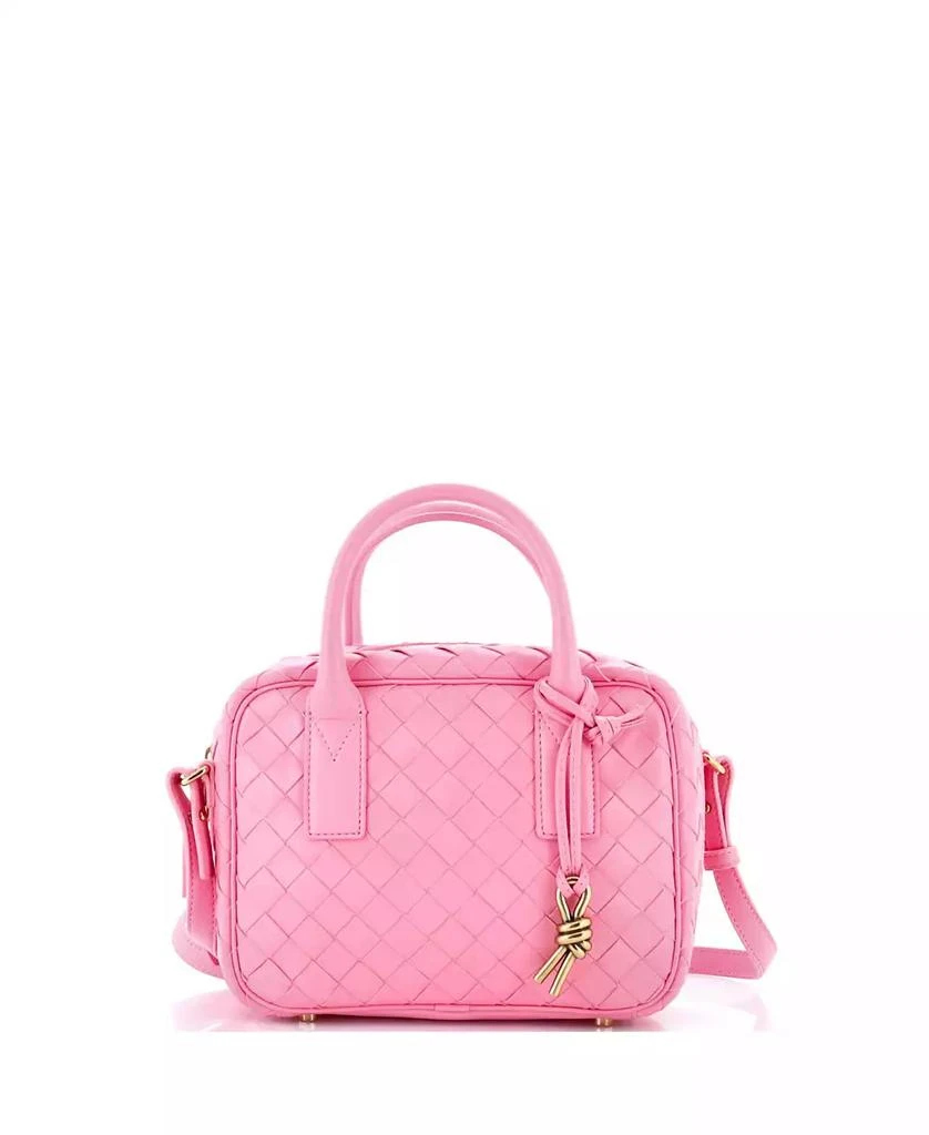 Pre-Owned Bottega Veneta Small Getaway Bag Intrecciato Leather