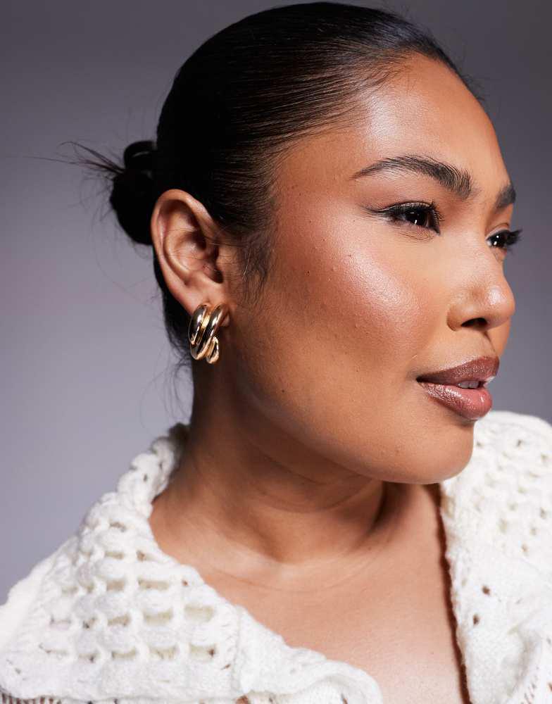 8 Other Reasons 8 Other Reasons hoop earrings in gold