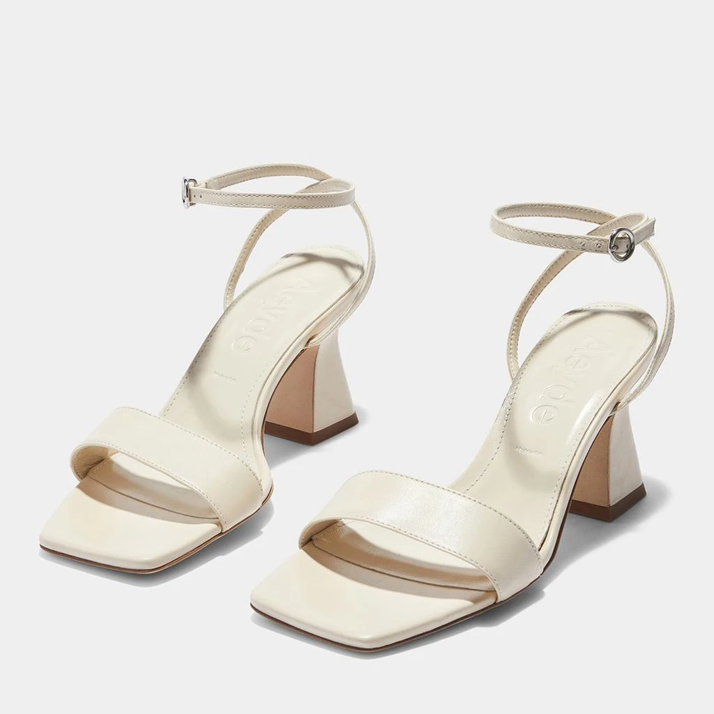 AEYDE Women's Fenna Leather Heeled Sandals 2