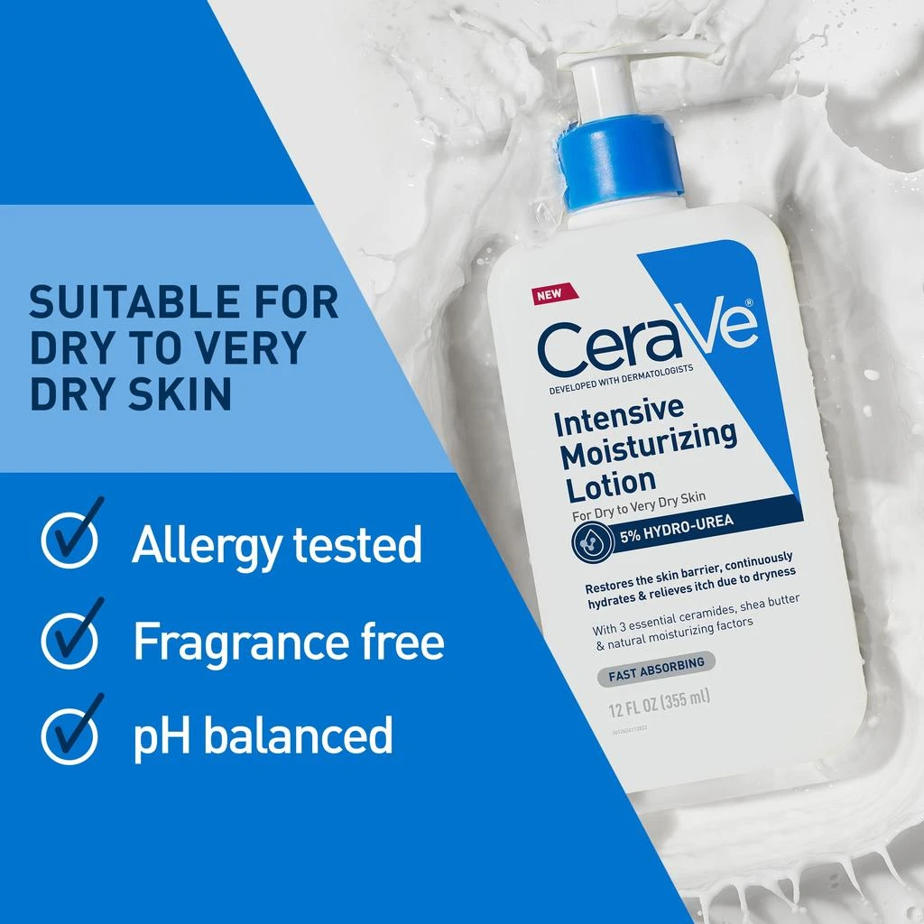 CeraVe CeraVe Intensive Moisturising Lotion for Dry to Very Dry Skin 5