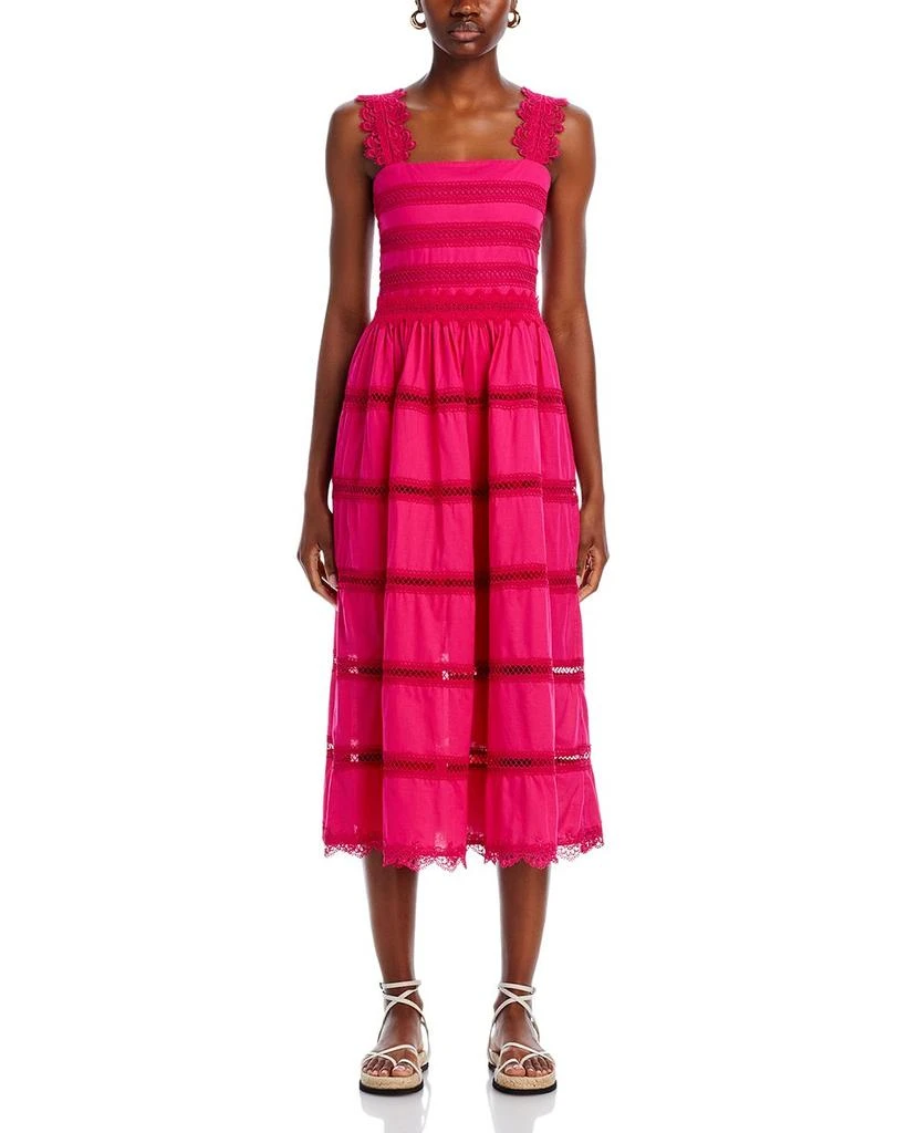 Waimari Kate Lace Trim Midi Dress - Exclusive 7