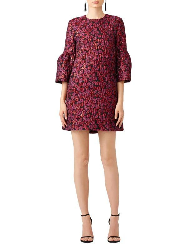 Equipment Floral Jacquard Mini Dress 1
