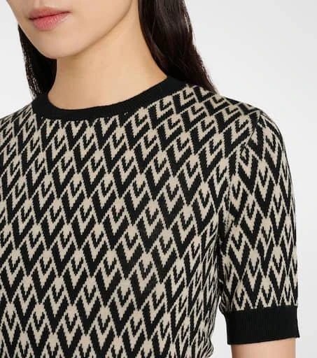 Valentino Toute La V virgin wool sweater 4