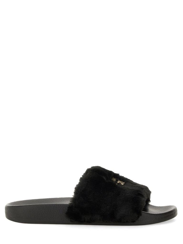 サンダル Versace Jeans Couture Slide Sandal With Logo 90_E74VA3SQ1-