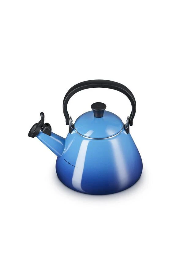 Le Creuset Kone kettle with fixed whistle 1.6l azure 1