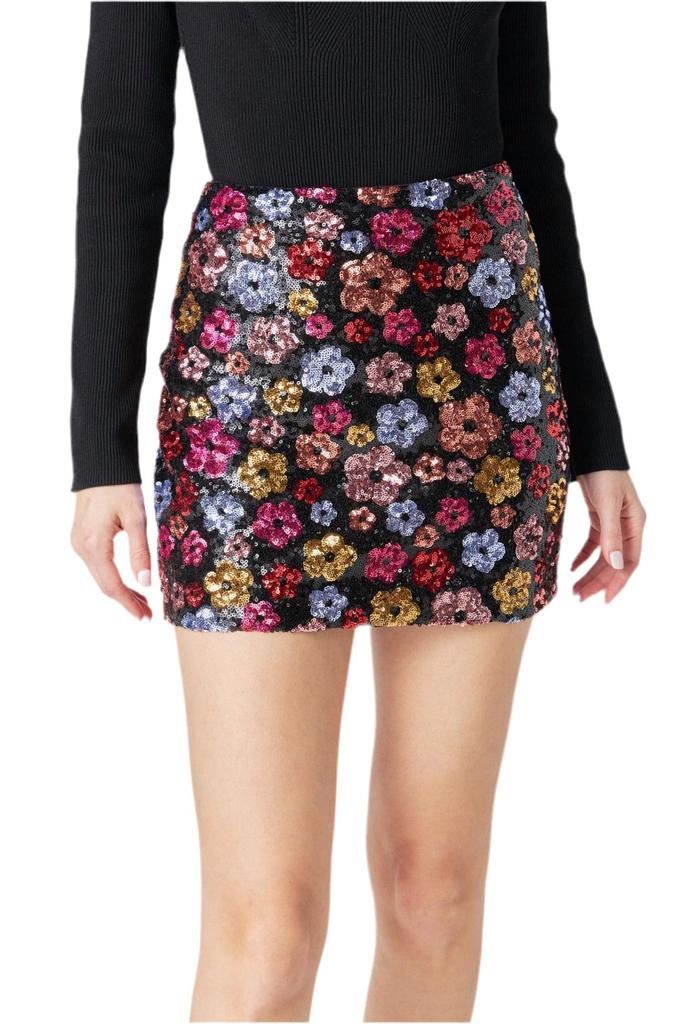 Endless Rose Endless Rose - Sequin Mini Skirt