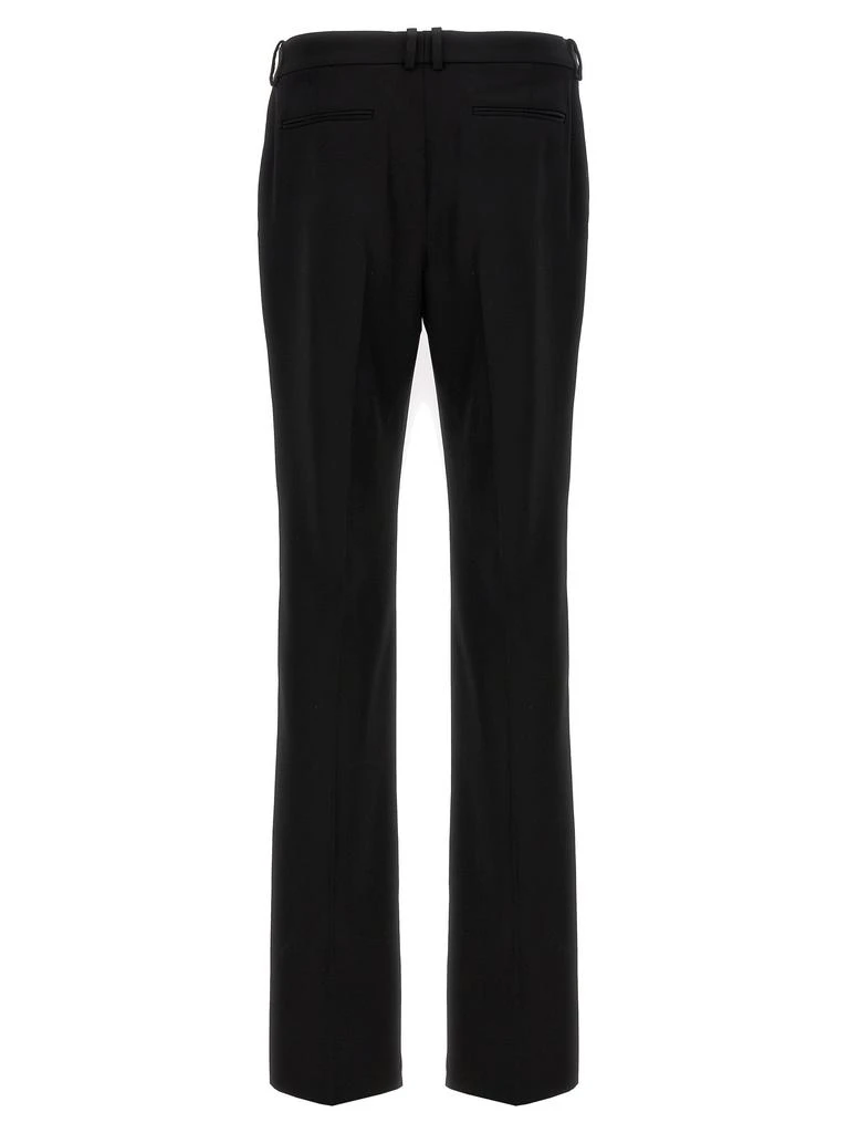 Saint Laurent Tucked-Up Pants Black 2