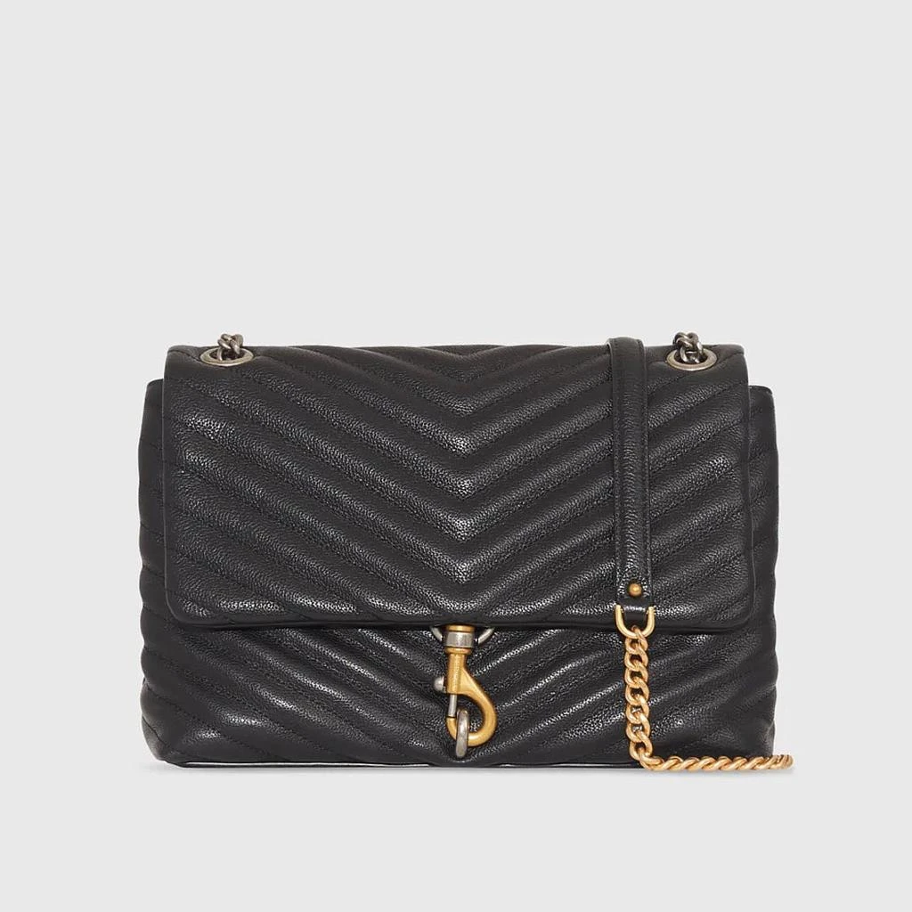 Rebecca Minkoff NEW Edie Flap Quilted
Crinkled Leather Shop Edie Flap Shoulder Bag on Sale at BeyondStyle – Get 15  main image 4