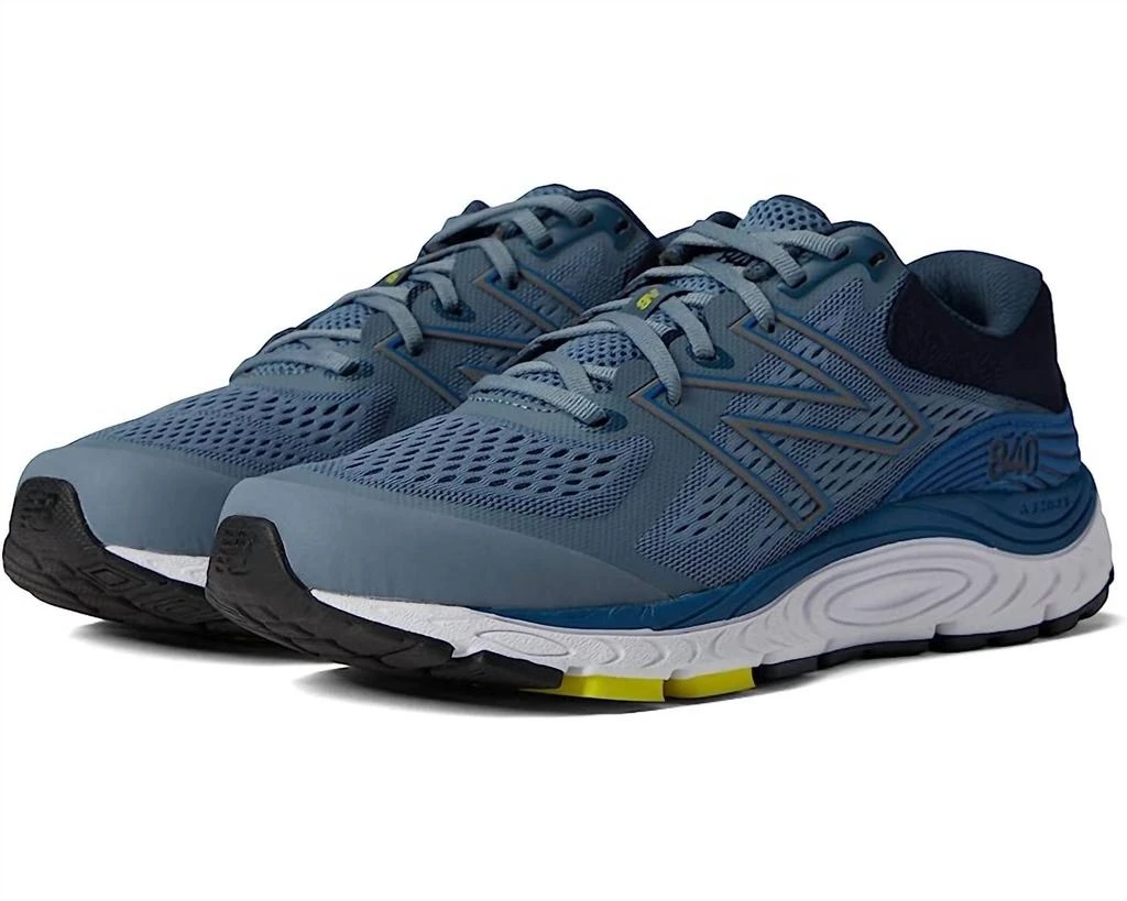 New Balance Men's M840V5 Athletic Shoes In Ocean Grey/oxygen Blue 1