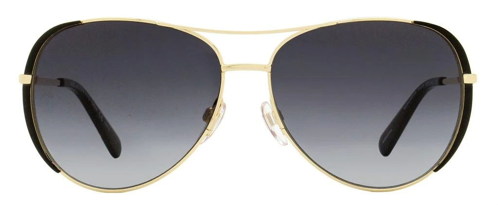 Shop Jimmy Choo Eyewear Jimena Pilot Frame Sunglasses on  display picture 1