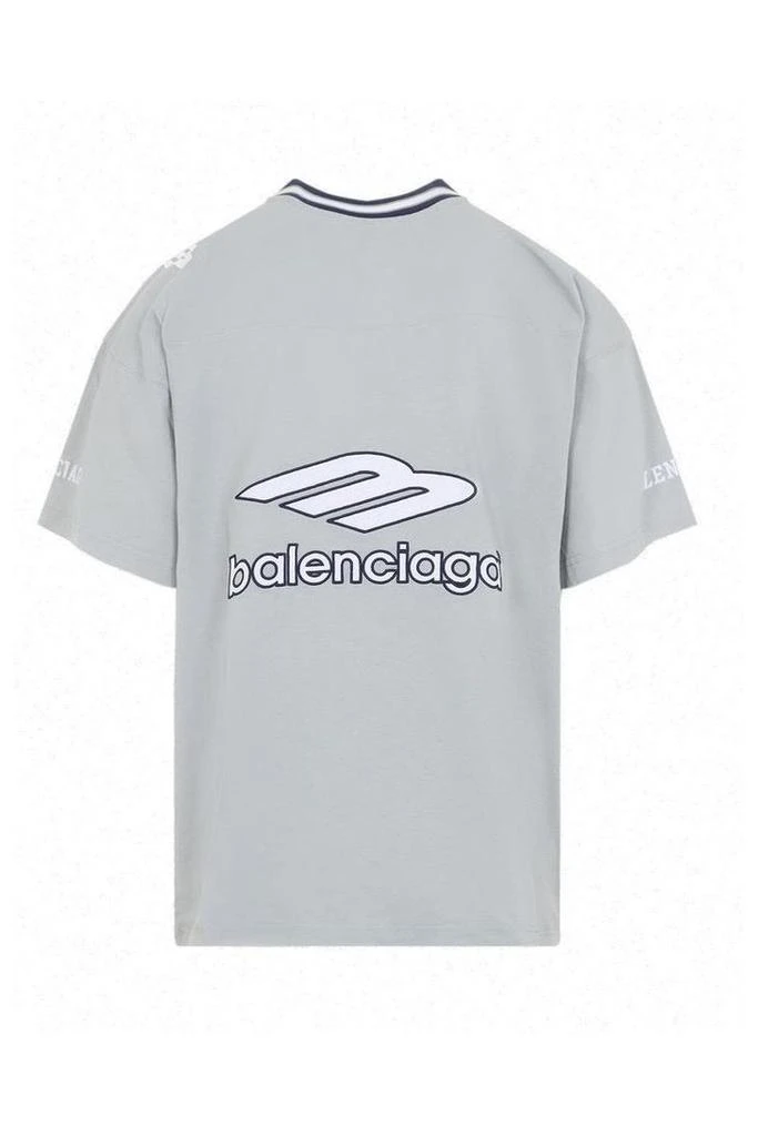 Balenciaga Balenciaga 3B V-Neck Oversized Football T-Shirt 2