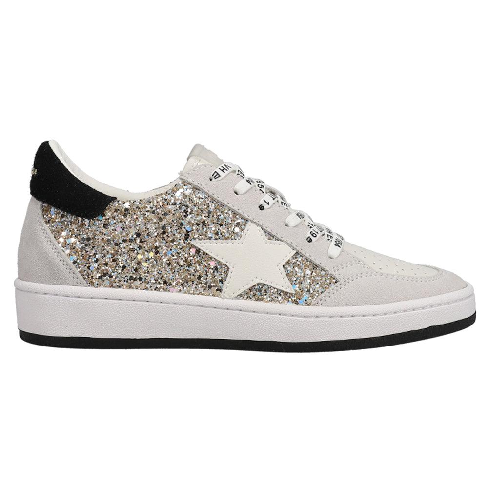 Vintage Havana Kristen Glitter Lace Up Sneakers