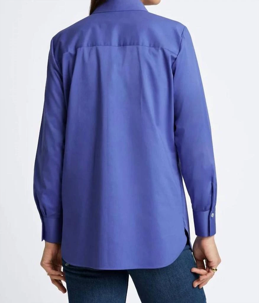 FOXCROFT Foxcroft - Layla Matte Satin No Iron Tunic 3