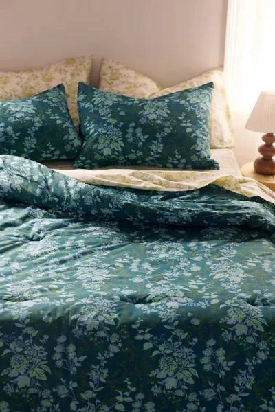 Urban Outfitters Vivian Toile Floral Comforter Set 1