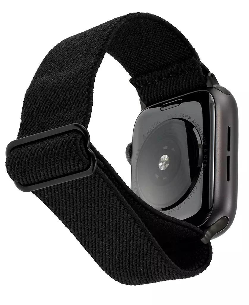 WITHit Black Woven Elastic Band designed for Apple Watch® 42mm (Series 1-3 only) & 44/45/46/49mm (Ultra & Ultra 2) 3