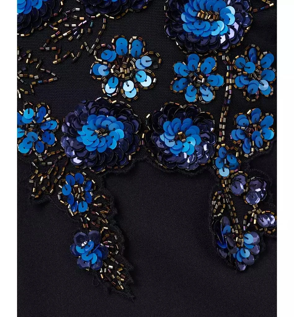 Adrianna Papell Women
s Beaded Off-The-Shoulder Column Dress 6