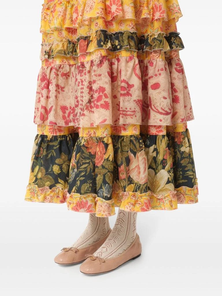 Valentino QUILTIE 67 LEATHER BALLET FLATS 2