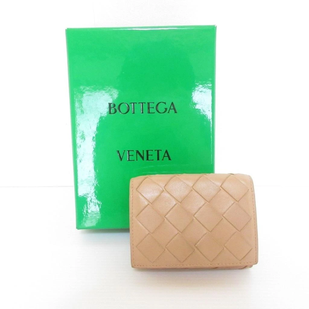 Bottega Veneta Leather Wallet (Tri-Fold) (Pre-Owned) 1