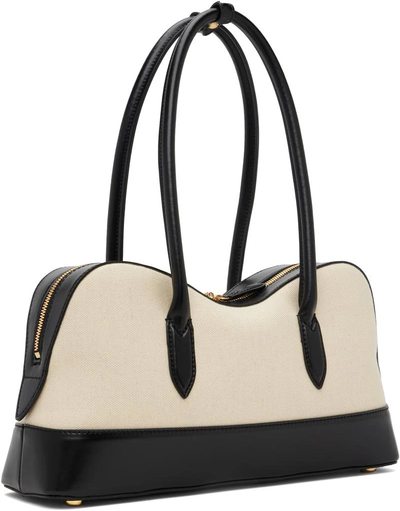 Stella McCartney Beige & Black Ryder Canvas Shoulder Bag 3