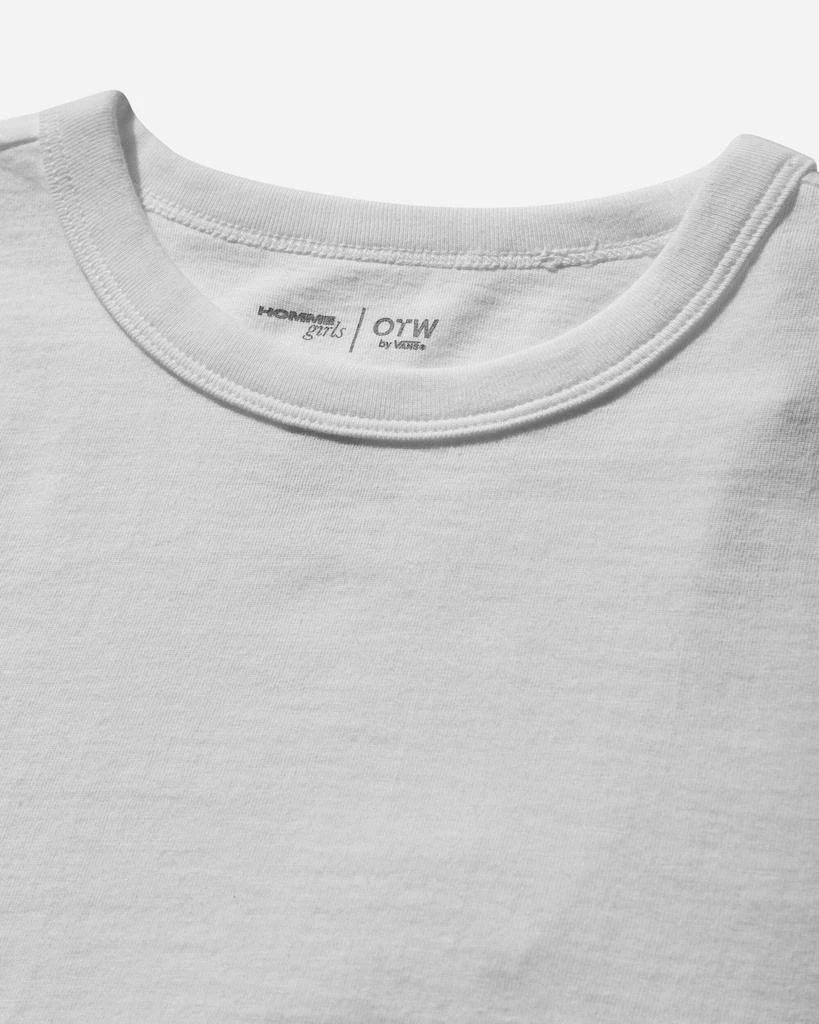 Vans Women's HommeGirls Fitted T-Shirt White 3