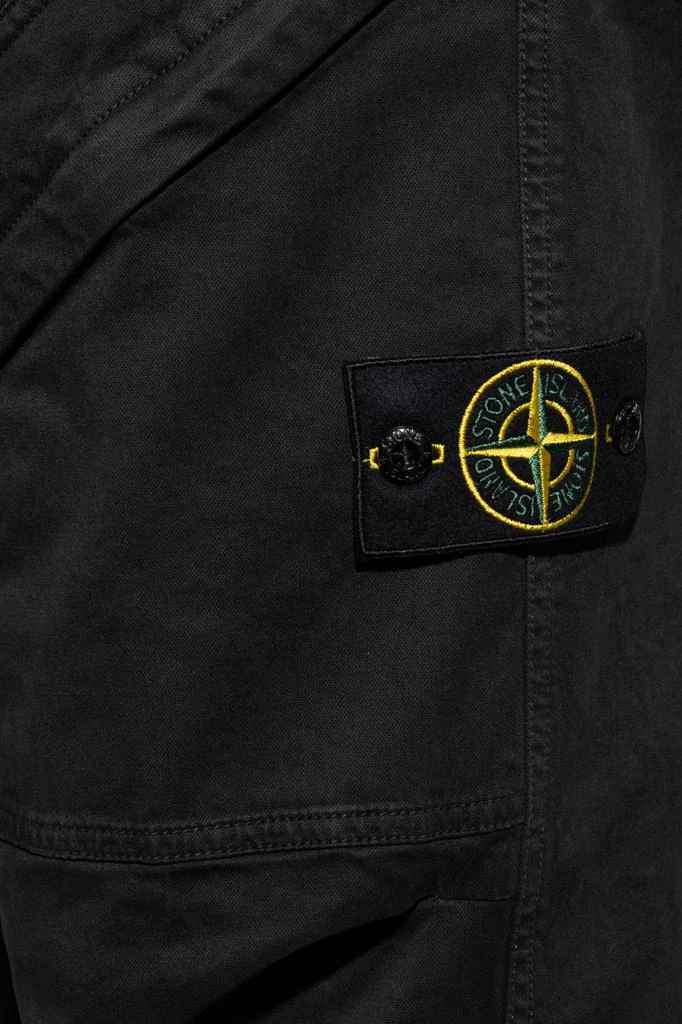 Stone Island Trousers with logo 5