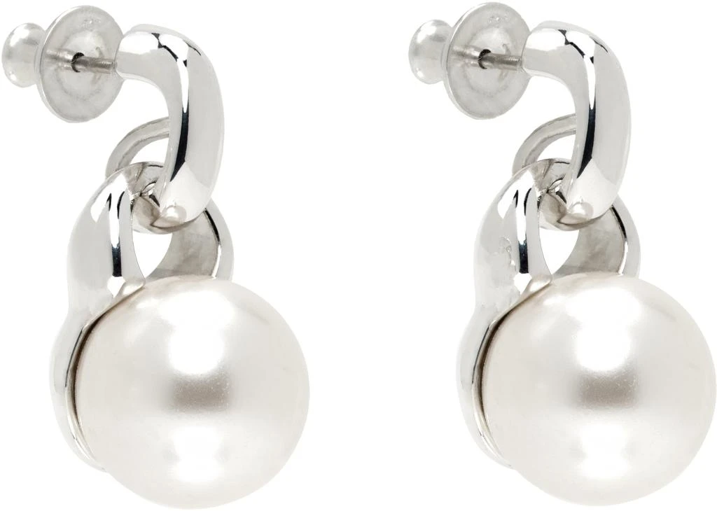 Sophie Buhai Silver Everyday Pearl Earrings 2
