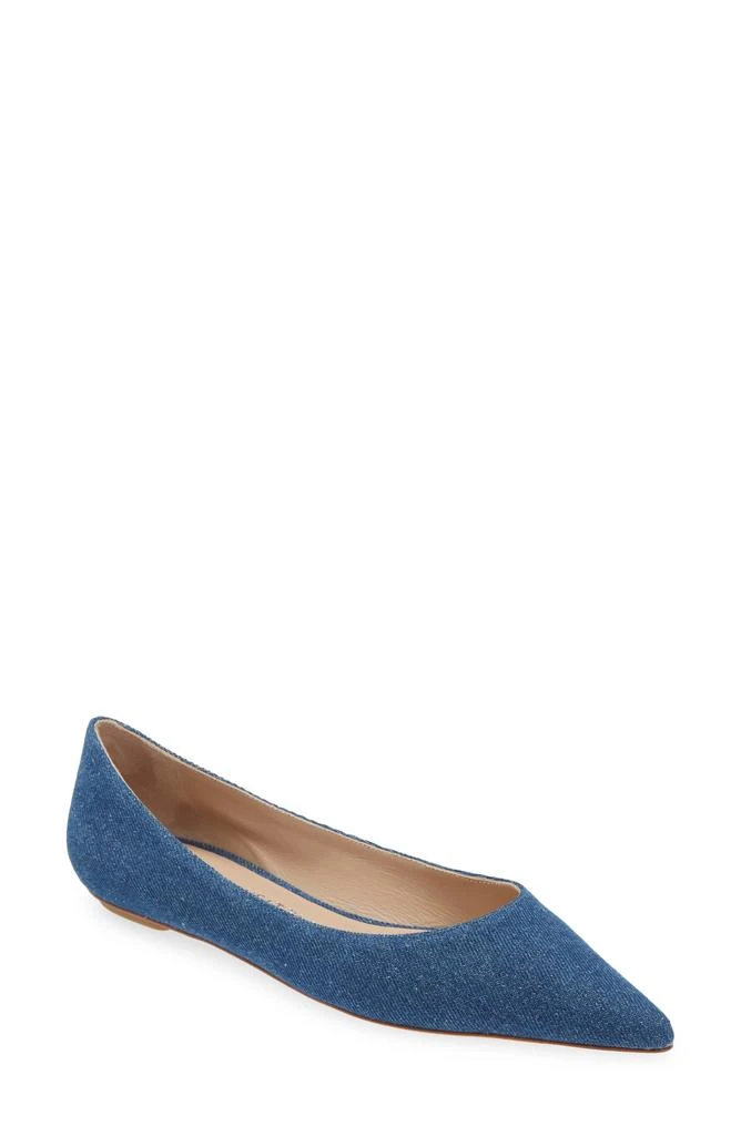 Stuart Weitzman Emilia Pointed Toe Flat 1