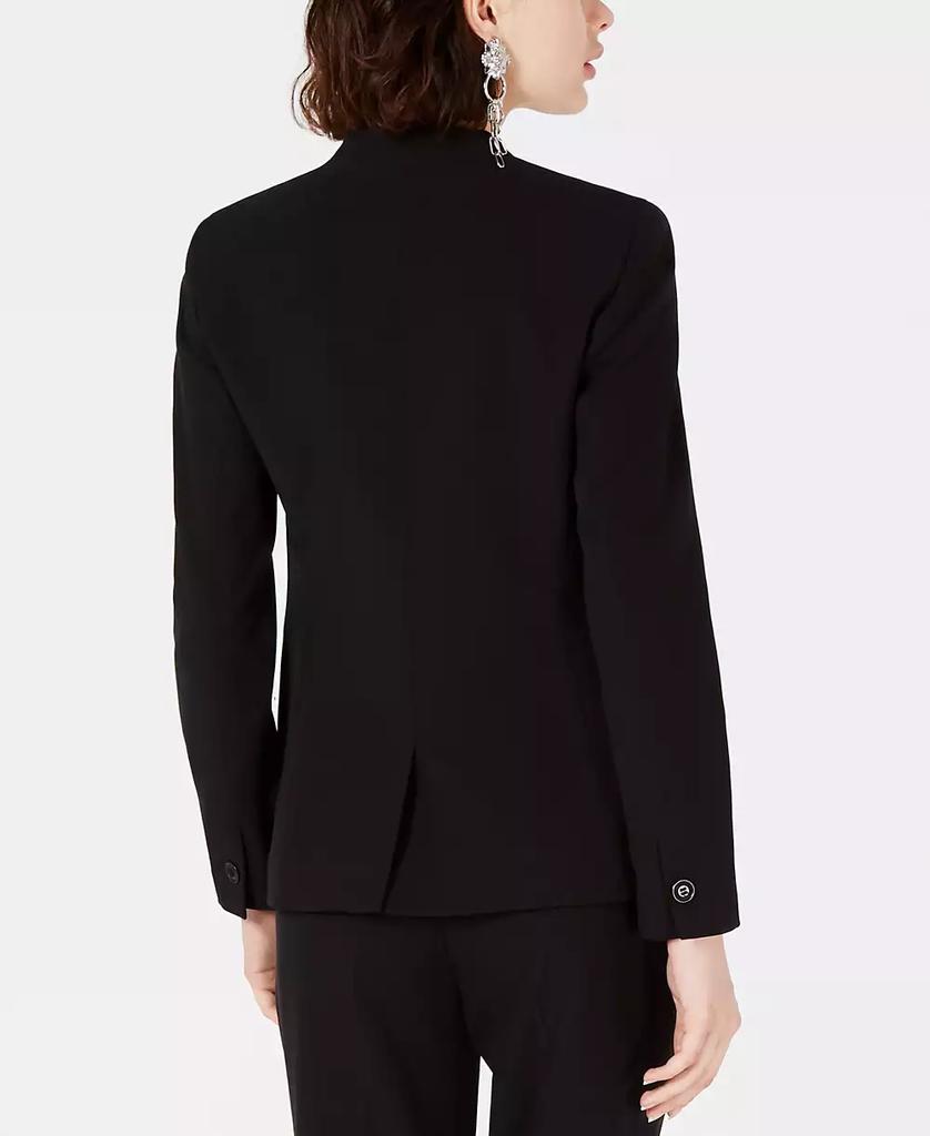 Bar III Women's Collarless Open-Front Blazer, Created for Macy's