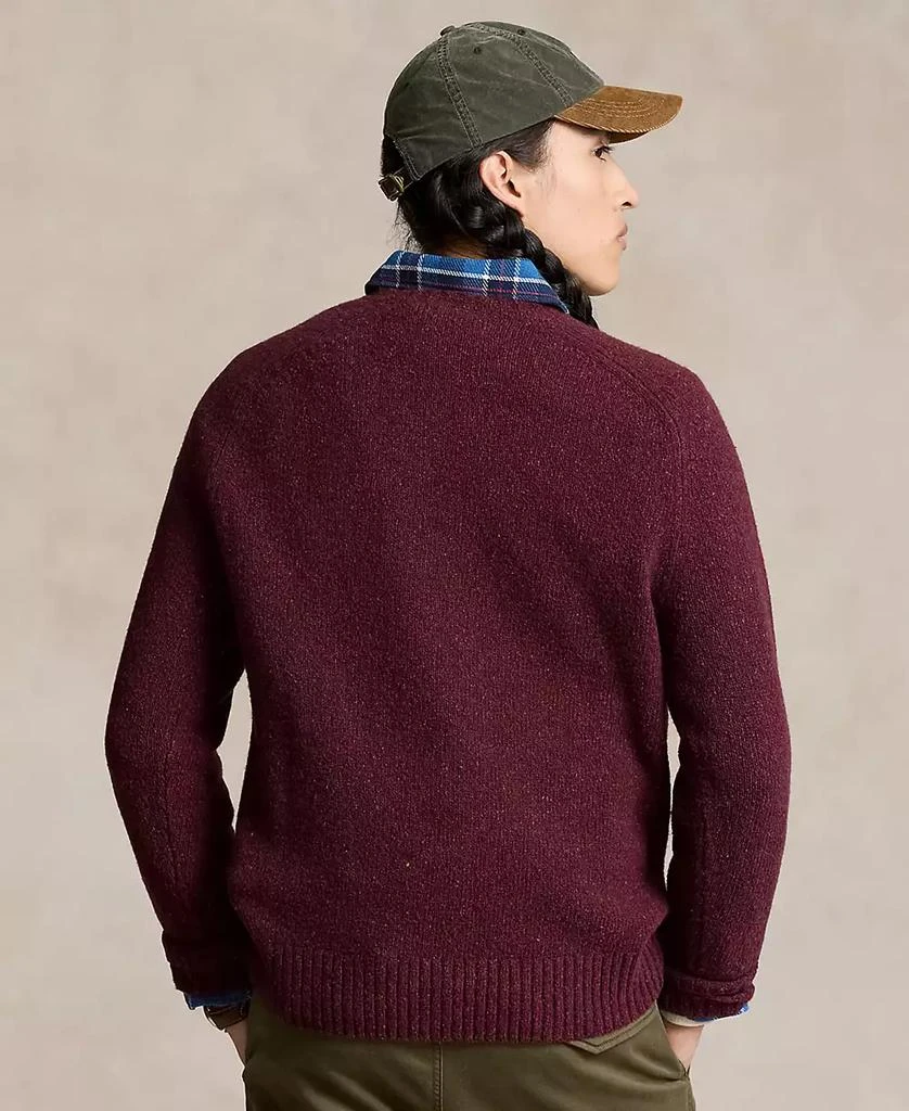 Ralph Lauren Men's Speckled Wool-Blend Crewneck Sweater 2