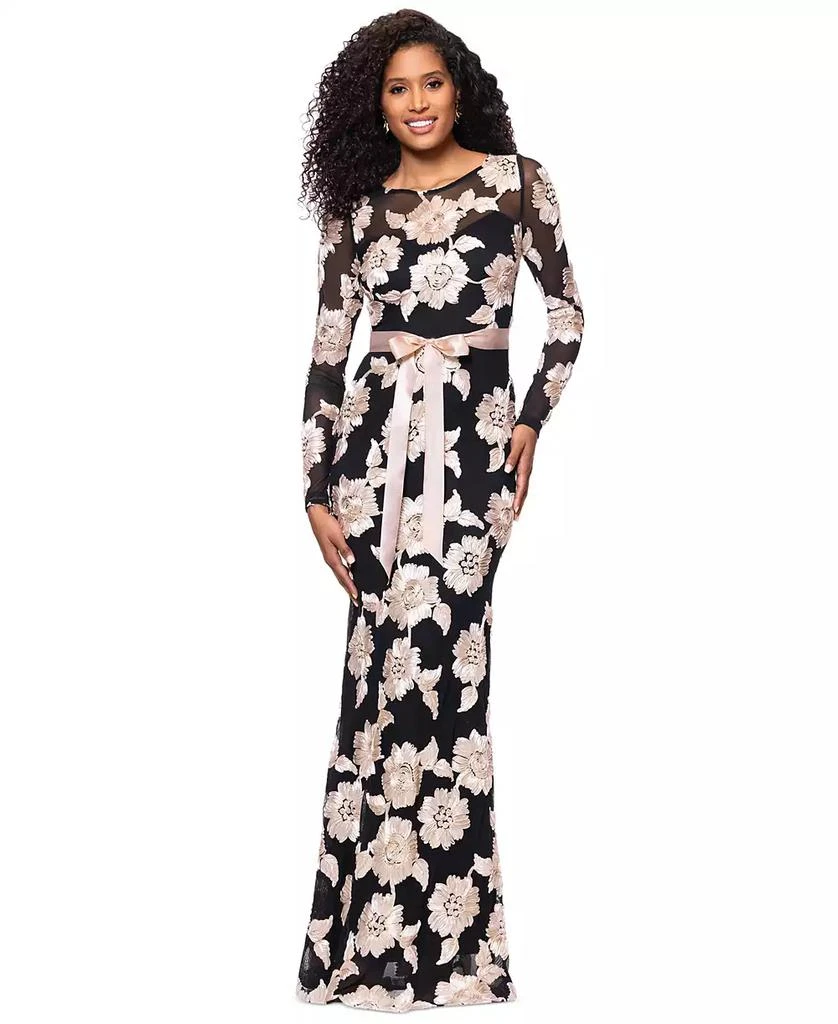 Shop Women's Embroidered Mesh Gown on Sale at BeyondStyle – Get 51