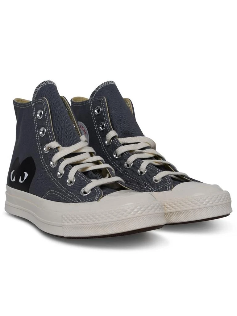 COMME DES GARÇONS PLAY X CONVERSE COMME DES GARÇONS PLAY X CONVERSE HIGH LOGO SNEAKER 2