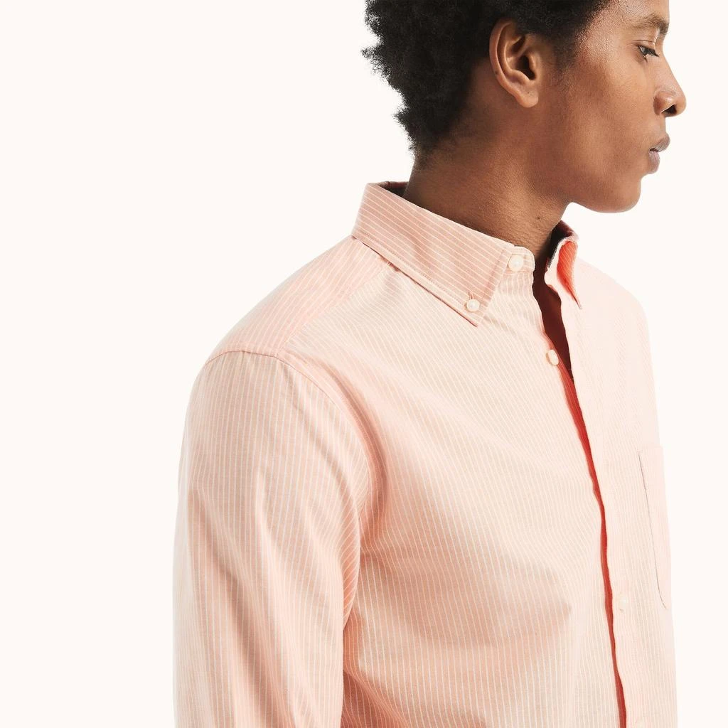 Nautica Mens Striped Oxford Shirt 2