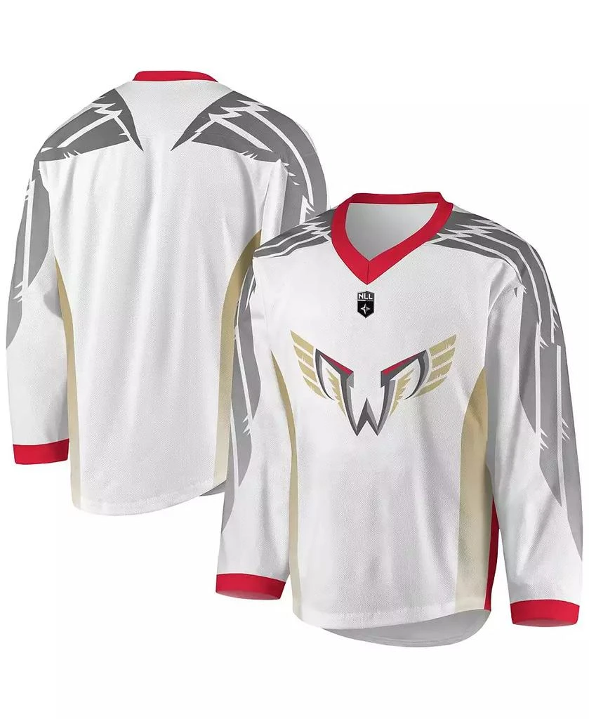 ADPRO Sports Men's White, Gray Philadelphia Wings Replica Jersey 1