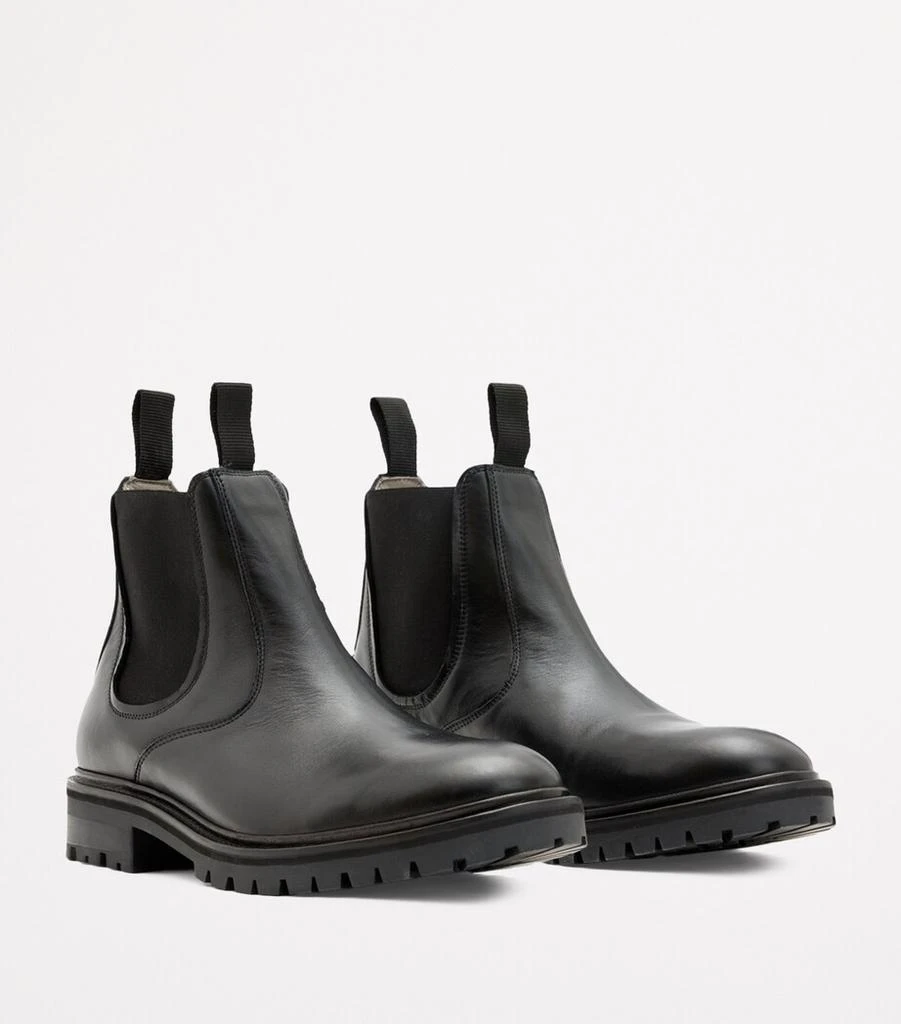 ALL SAINTS Leather Toby Chelsea Boots 3