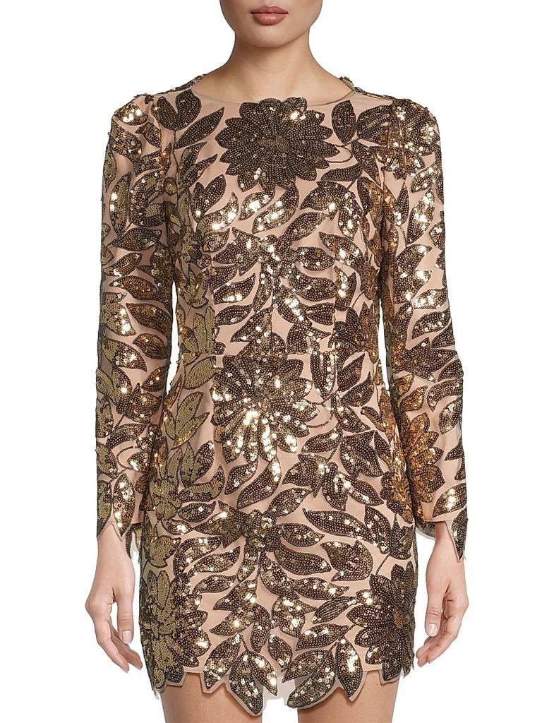 Milly Scottie Sequined Minidress 3