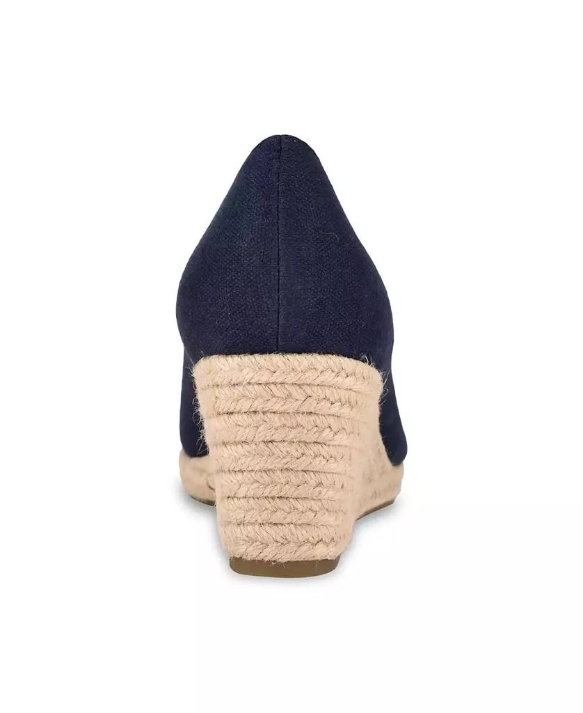 Bandolino Women's Nuri Peep Toe Espadrille Wedge Sandals 3