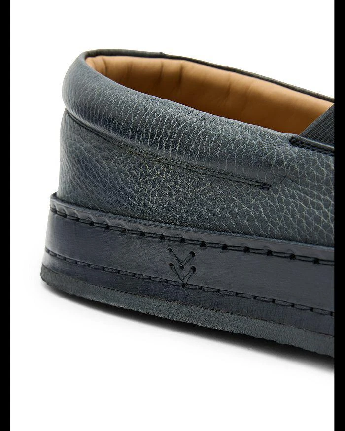 John Varvatos Men's Wooster Slip on Leather Sneakers 5