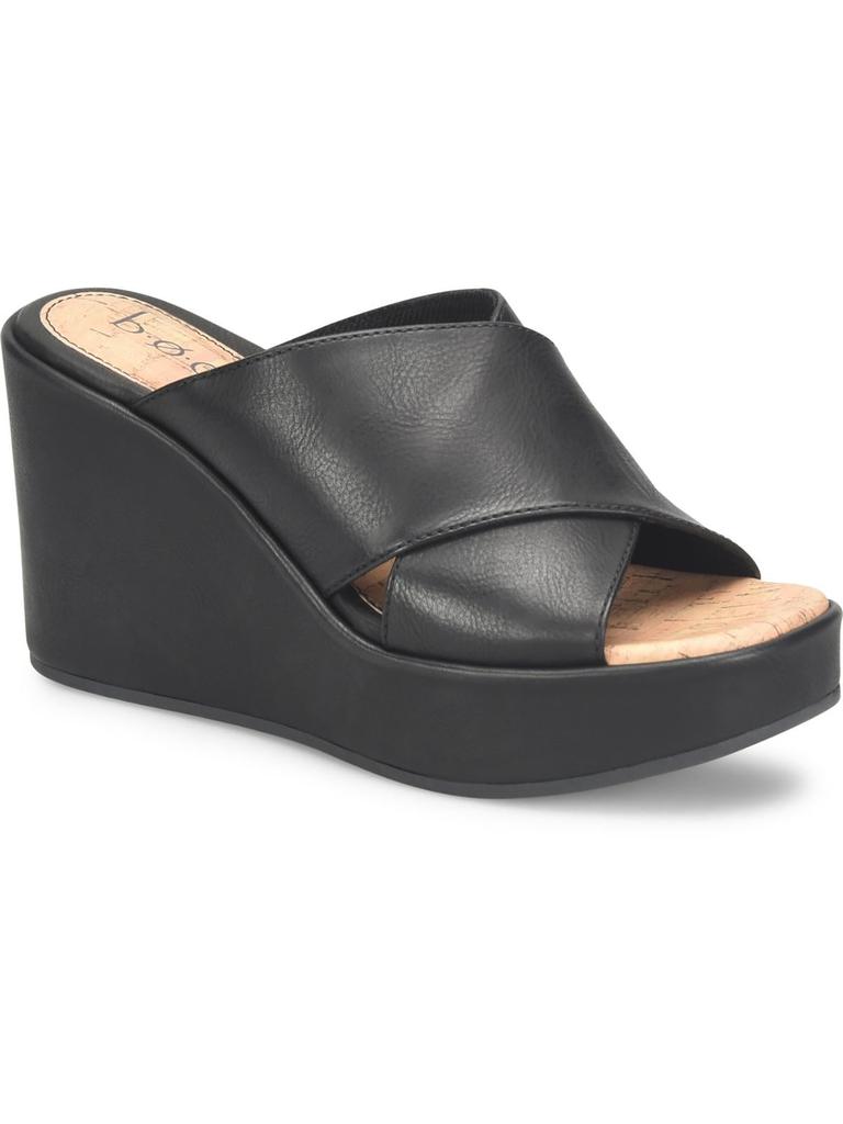 b.o.c. CICI Womens Wrapped wedge Casual Wedge Sandals