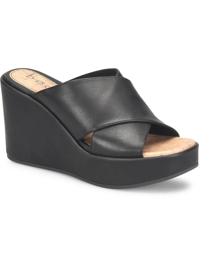 b.o.c. CICI Womens Wrapped wedge Casual Wedge Sandals 1