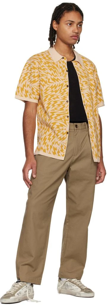 Double Rainbouu Yellow & White She's Electric Shirt 4